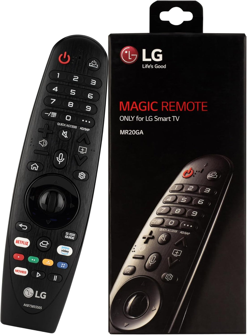 LG Magic Remote MR20GA Original Voice Control Remote with Netflix and Prime Video Hot Keys
