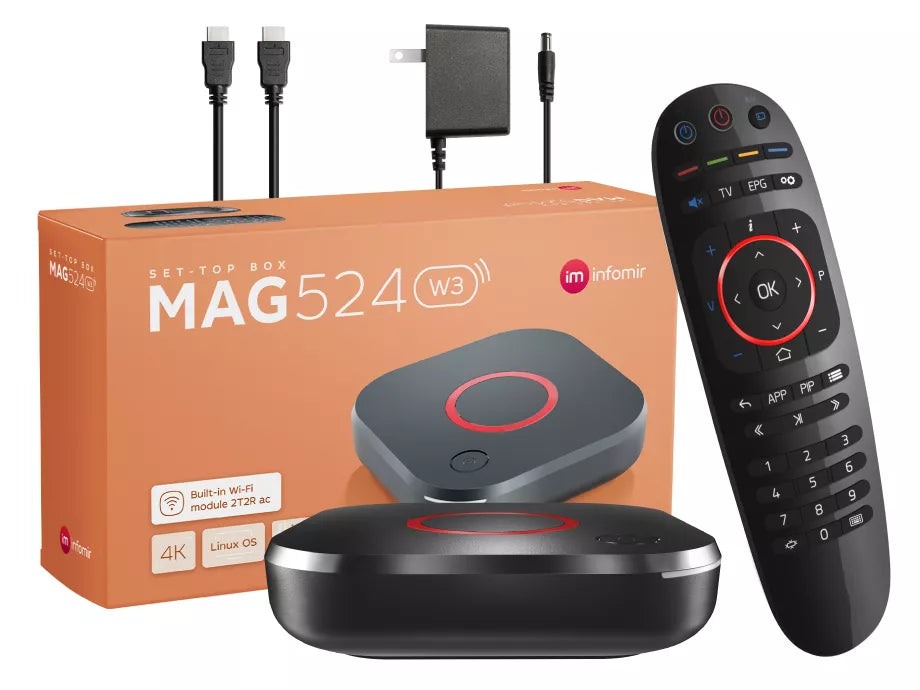 MAG544w3 Premium IPTV Box 4K HD