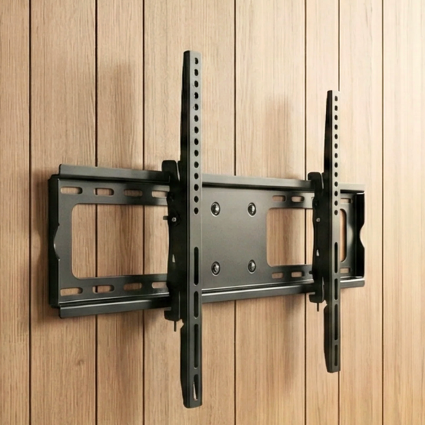 MOUNTUP Full Motion TV Wall Mount for 32–65” Flat & Curved LED/LCD TVs – Tilt, Swivel, Extend, Dual Arms, Max VESA 400x400mm, 99 lbs