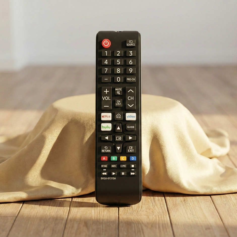Universal Samsung TV Remote with Netflix, Prime & Hulu Shortcut Buttons